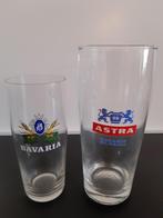 Bavaria bierglazen 2 stuks verschillende, Ophalen of Verzenden, Zo goed als nieuw, Glas of Glazen, Bavaria