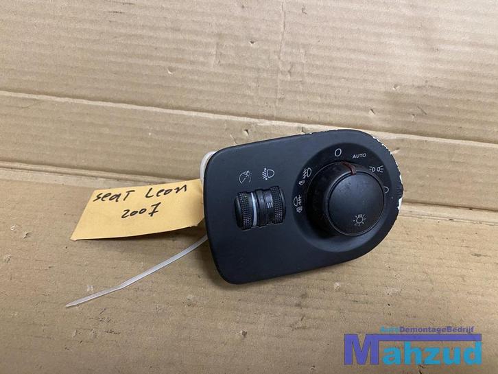 SEAT LEON 2 Licht schakelaar 2005-2012 5P0919094A, Auto-onderdelen, Dashboard en Schakelaars, Seat, Gebruikt, Ophalen of Verzenden