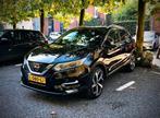 Nissan Qashqai 1.2 Tekna Facelift 2018 Zwart, Auto's, Voorwielaandrijving, 4 cilinders, Zwart, 1200 kg