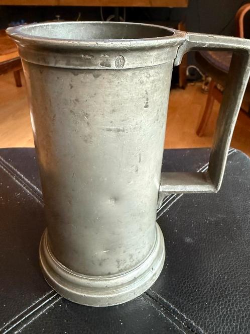 Kan Dufour Tin #Frankrijk #Dufour 18e eeuw, Antiek en Kunst, Antiek | Tin, Ophalen of Verzenden