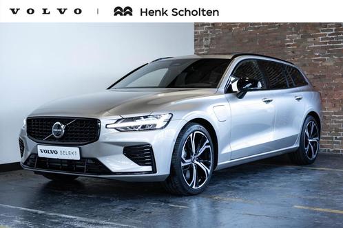 Volvo V60 T6 Automaat Plug-in hybrid AWD Ultra Dark | Panora, Auto's, Volvo, Bedrijf, Te koop, V60, 360° camera, 4x4, ABS, Achteruitrijcamera