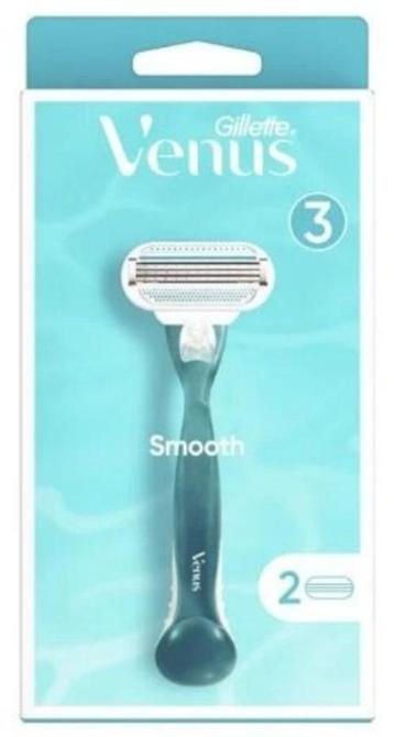 Gillette Venus smooth scheersysteem + 2 scheermesjes beschikbaar voor biedingen