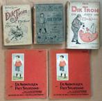 3 heel oude Dik Trom boeken en 2 boeken over Piet Stuifzand, Ophalen of Verzenden, Gelezen, C. Joh. Kieviet
