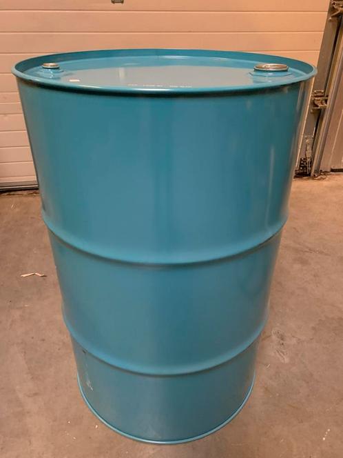 Drum / vat 200 liter, metaal, vuurkorf / vuurton / BBQ, Tuin en Terras, Vuurkorven, Zo goed als nieuw, Vuurton, Ophalen