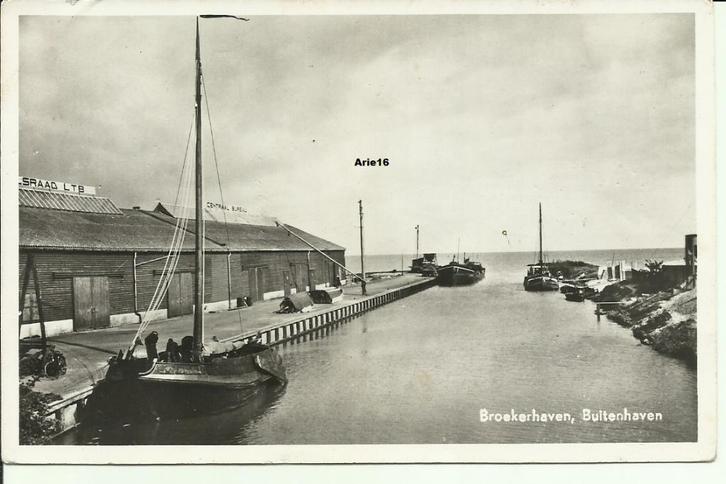 Broekerhaven, Verzamelen, Ansichtkaarten | Nederland, Gelopen, Noord-Holland, 1940 tot 1960, Verzenden