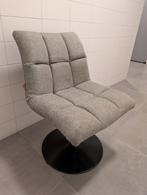 4x Dutchbone Draaibare Loungestoel Grijs Stof, Ophalen, Gebruikt, Vier, Dutchbone