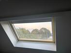 Velux tuimelraam GGL 804 3000 inclusief Velux raambekleding, Ophalen, Gebruikt, 80 tot 120 cm, Dubbelglas