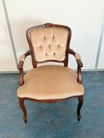 Antieke stoel met prachtige stof, Antiek en Kunst, Antiek | Meubels | Stoelen en Banken, Ophalen
