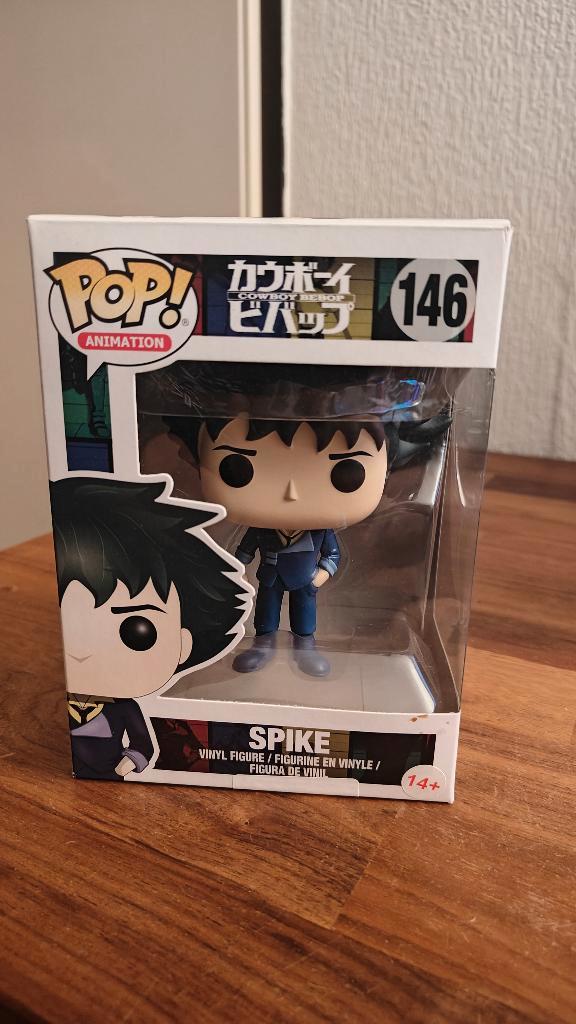 Funko Pop! Animation – Spike Spiegel #146 (Cowboy Bebop), Verzamelen, Poppetjes en Figuurtjes, Zo goed als nieuw, Ophalen of Verzenden