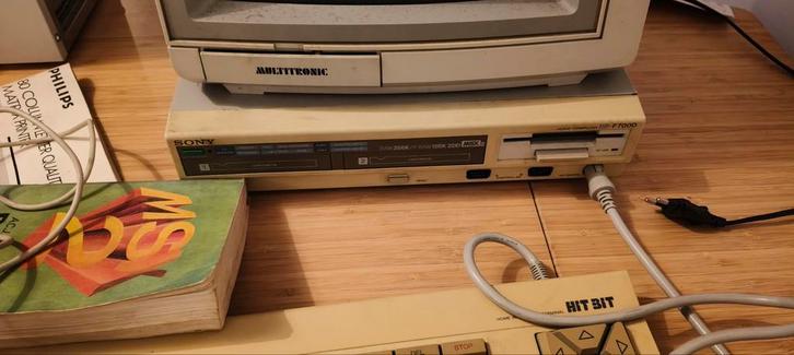 Sony Hitbit MSX 2 Computer - Vintage!, Computers en Software, Vintage Computers, Ophalen