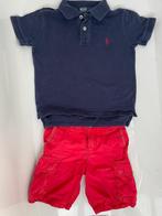 Ralph Lauren blauw polo shirt maat 116, Jongen, Ralph Lauren, Zo goed als nieuw, Shirt of Longsleeve