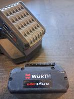 wurth accu's en lader, Ophalen of Verzenden, Gebruikt, Overige typen