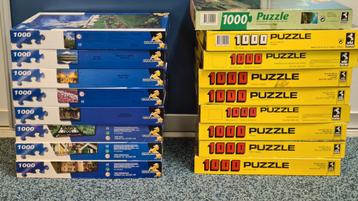 8 Wildhorse Legpuzzels - 1000 Stukjes beschikbaar voor biedingen