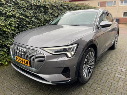 Audi e-tron 55 Quattro Advanced Pro Line Plus 95KWh, Auto's, Audi, Bedrijf, e-tron, 360° camera, 4x4, ABS, Achteruitrijcamera