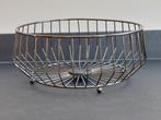 Present Time Fruitmand Linea Kink - IJzer Gun Metal, Overige materialen, Mand, Rond, Ophalen of Verzenden