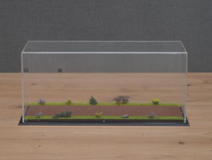 Dioramavitrine, Losse trekker (rode klinkers), Hobby en Vrije tijd, Modelauto's | 1:50, Nieuw, Bus of Vrachtwagen, Wsi, Ophalen of Verzenden