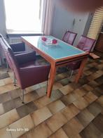 Eethoek met 4 stoelen, Huis en Inrichting, Complete eetkamers, Ophalen, Zo goed als nieuw