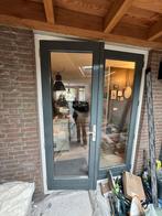 Tuindeuren met kozijn (hout), Doe-het-zelf en Verbouw, Kozijnen en Schuifpuien, Ophalen, Gebruikt, Deurkozijn, 150 tot 225 cm