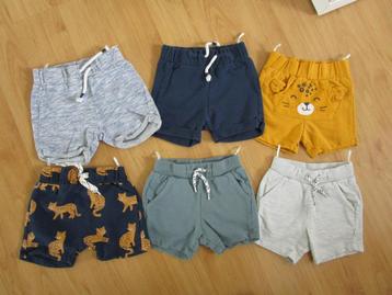 Babyclub maat 74 - korte broekjes - 2 euro per stuk excl. beschikbaar voor biedingen
