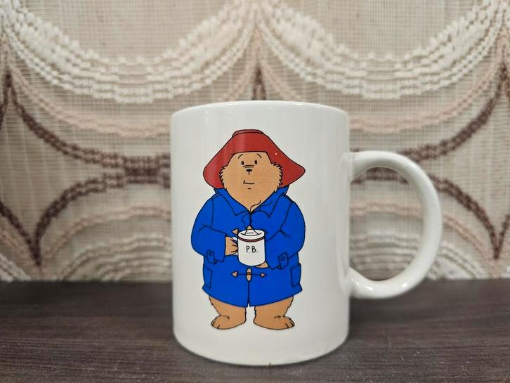 Douwe Egberts Paddington bear koffiebeker 2009, Huis en Inrichting, Keuken | Keukenbenodigdheden, Gebruikt, Ophalen of Verzenden