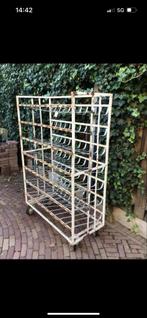 Broodkar/Winkelrek Brocant Vintage mid century, Huis en Inrichting, Ophalen, Gebruikt, Rechthoekig, Hout