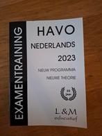 HAVO Nederlands Examentraining 2023, Nieuw, Alpha, L&M educatief, HBO