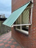 Elektrisch Zonnescherm 160 breed en uitval 1 meter, Tuin en Terras, Zonneschermen, Ophalen, Elektrisch, 150 tot 300 cm, Uitvalscherm