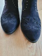 Enkellaarsje Toral blauw suede maat 39, Ophalen of Verzenden, Zo goed als nieuw, Blauw