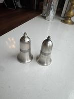 Sheffield ENG peper en zout set zilver, Ophalen of Verzenden, Gebruikt