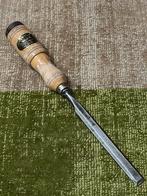 Vintage Nooitgedagt 12 mmSteekbeitel met Houten Handvat, Ophalen of Verzenden