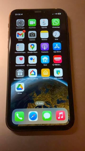 iPhone Xr 64GB Zwart, Originele doos & lader, Gebruiksklaar beschikbaar voor biedingen