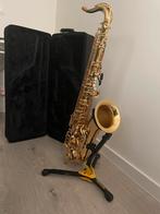 Yamaha YTS-62 tenor saxophone, Muziek en Instrumenten, Blaasinstrumenten | Saxofoons, Zo goed als nieuw, Met koffer, Ophalen, Tenor