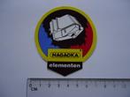 sticker NAGAOKA element draaitafel platenspeler vinyl lp, Overige typen, Zo goed als nieuw, Verzenden