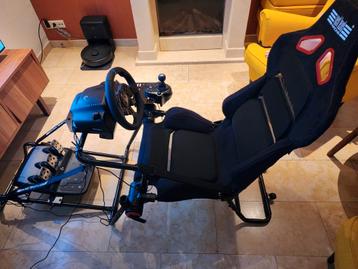 Complete Sim Racing Set – Logitech G923 TRUEFORCE + GT Lite  beschikbaar voor biedingen