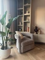 Draai Fauteuil, Ophalen, Gebruikt, Stof, 75 tot 100 cm