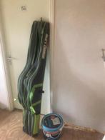 zeevis tas luxe, met 3 grote opbergvakken voor 3 zeehengels, Watersport en Boten, Hengelsport | Zeevissen, Ophalen, Zo goed als nieuw