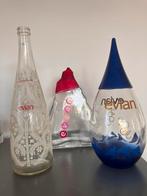 3 EVIAN flessen, Ophalen of Verzenden, Zo goed als nieuw, Overige typen