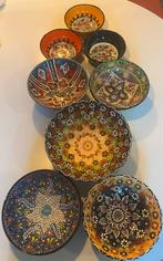 Handgemaakte Turkse Schalen Set - Nieuw, Porselein of Keramiek, Schaal, Rond, Nieuw