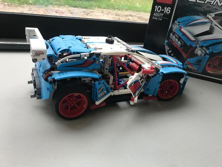 Lego rallyauto 42077, Kinderen en Baby's, Speelgoed | Duplo en Lego, Gebruikt, Lego, Complete set, Ophalen of Verzenden