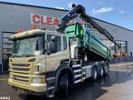 Scania P 410 8x4 Euro 6 HMF 18 Tonmeter laadkraan (bj 2018), Automaat, Parkeercamera, Euro 6, Scania