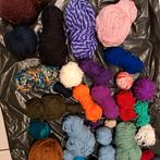 (r) Diverse resten breigaren diverse kleuren, Ophalen, Gebruikt, Breien of Haken, Wol of Garen