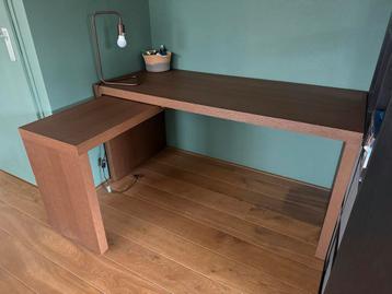 IKEA Malm Bureau - bruin - afbeelding 6