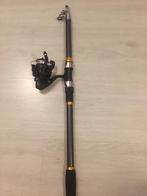 Telescoophengel, Ophalen of Verzenden, Zo goed als nieuw, Complete hengel