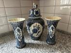 VINTAGE KASTSTEL DELFTS BLAUW ROYAL BOCH, Antiek en Kunst, Antiek | Vazen, Ophalen