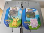 pokemon blikken/tins nieuw 2 stuks, Nieuw, Overige typen, Ophalen of Verzenden