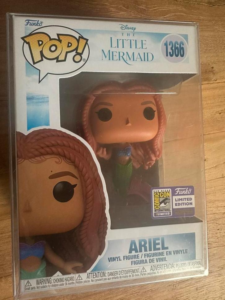 Funko Pop! Ariel #1366 2023 San Diego Comic, Verzamelen, Poppetjes en Figuurtjes, Zo goed als nieuw, Ophalen of Verzenden