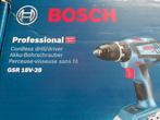 Bosch Gsr-18v-28 set ( nieuw), Ophalen of Verzenden, Nieuw, Boor- en Schroefmachine, Variabele snelheid