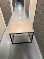 Twee salontafeltjes betonlook, Huis en Inrichting, Tafels | Salontafels, Ophalen, 50 tot 100 cm, Betonlook, Vierkant
