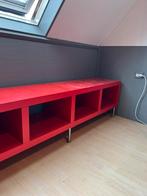 Rode tv kast, Huis en Inrichting, Kasten | Dressoirs, Ophalen, 25 tot 50 cm