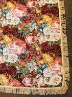 Grand foulard / woondeken met rozen 190/162, Gebruikt, Etten-Leur, DJT@dejuistetoon.eu, Ophalen of Verzenden